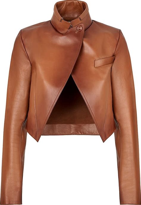 fendi shaded leather jacket.